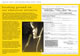Publications: Dancers Collective<br>
Interior page of newsletter self-mailer, roll-fold brochure style, reference first image in panel